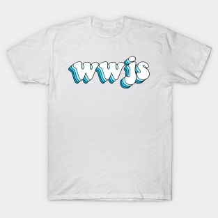 what would jesus say (blue) T-Shirt